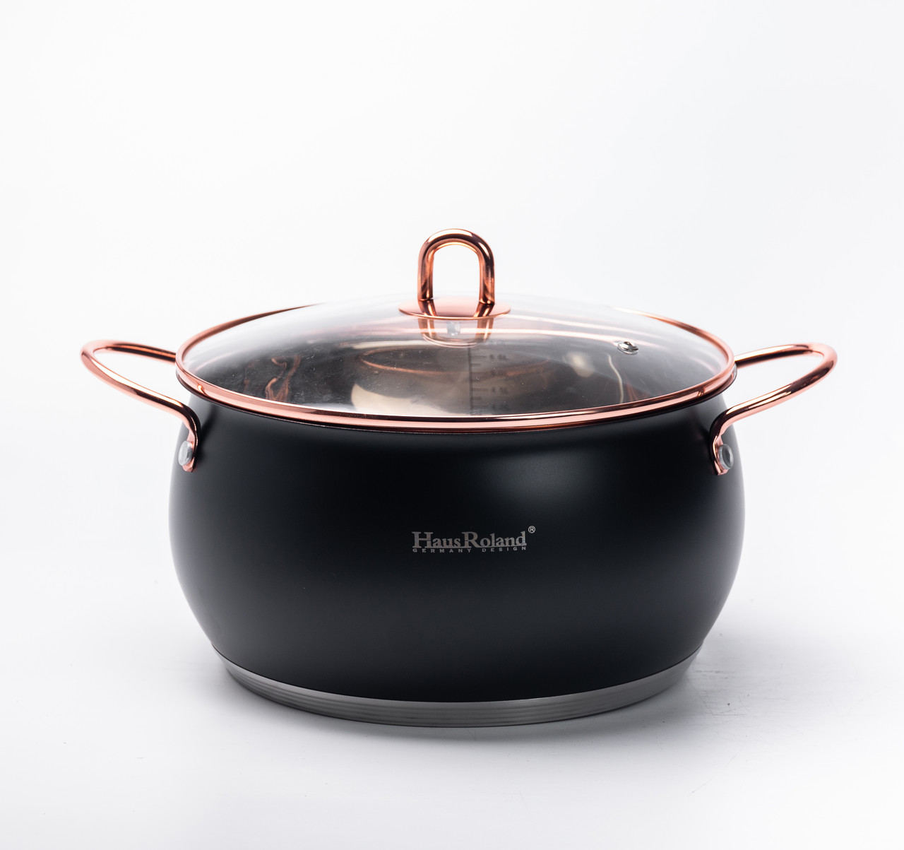 Набір каструль із нержавіючої сталі 2,6 л - 3,6 л - 6,1 л зі скляними кришками