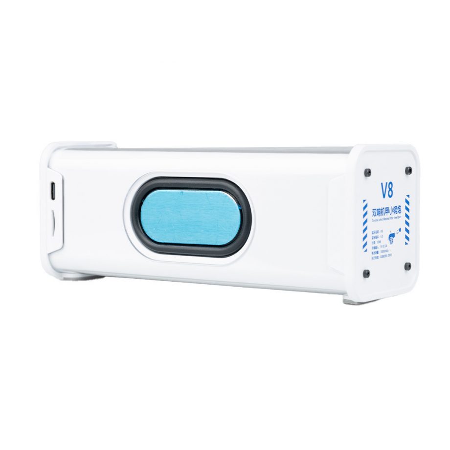 Колонка портативна V8 BT/TF/USB/TWS 10 Вт біла