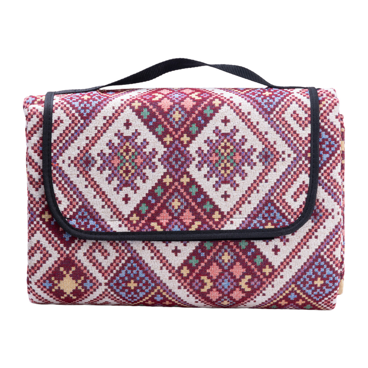 Килимок для пікніка жакардовий, червоний