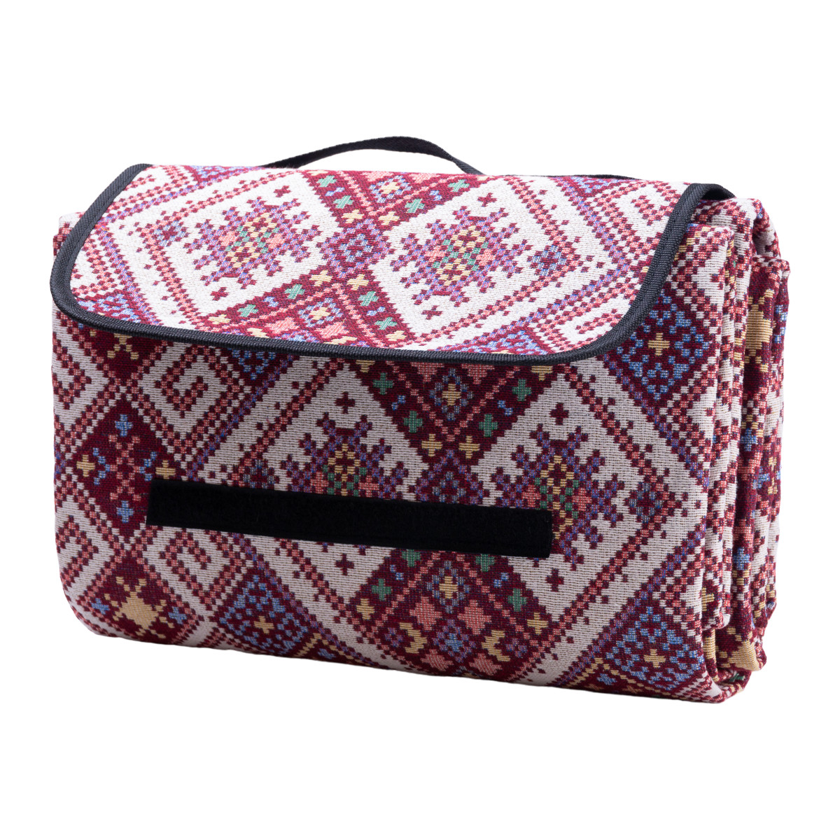 Килимок для пікніка жакардовий, червоний