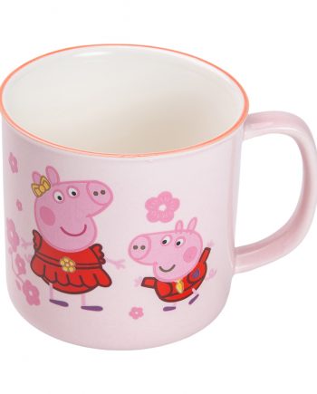 Керамічна дитяча чашка Peppa Pig 400 мл — стильна, зручна і безпечна для щоденного використання