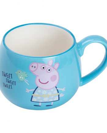 Керамічна дитяча чашка із зображенням Peppa Pig, об’ємом 400 мл, підходить для напоїв