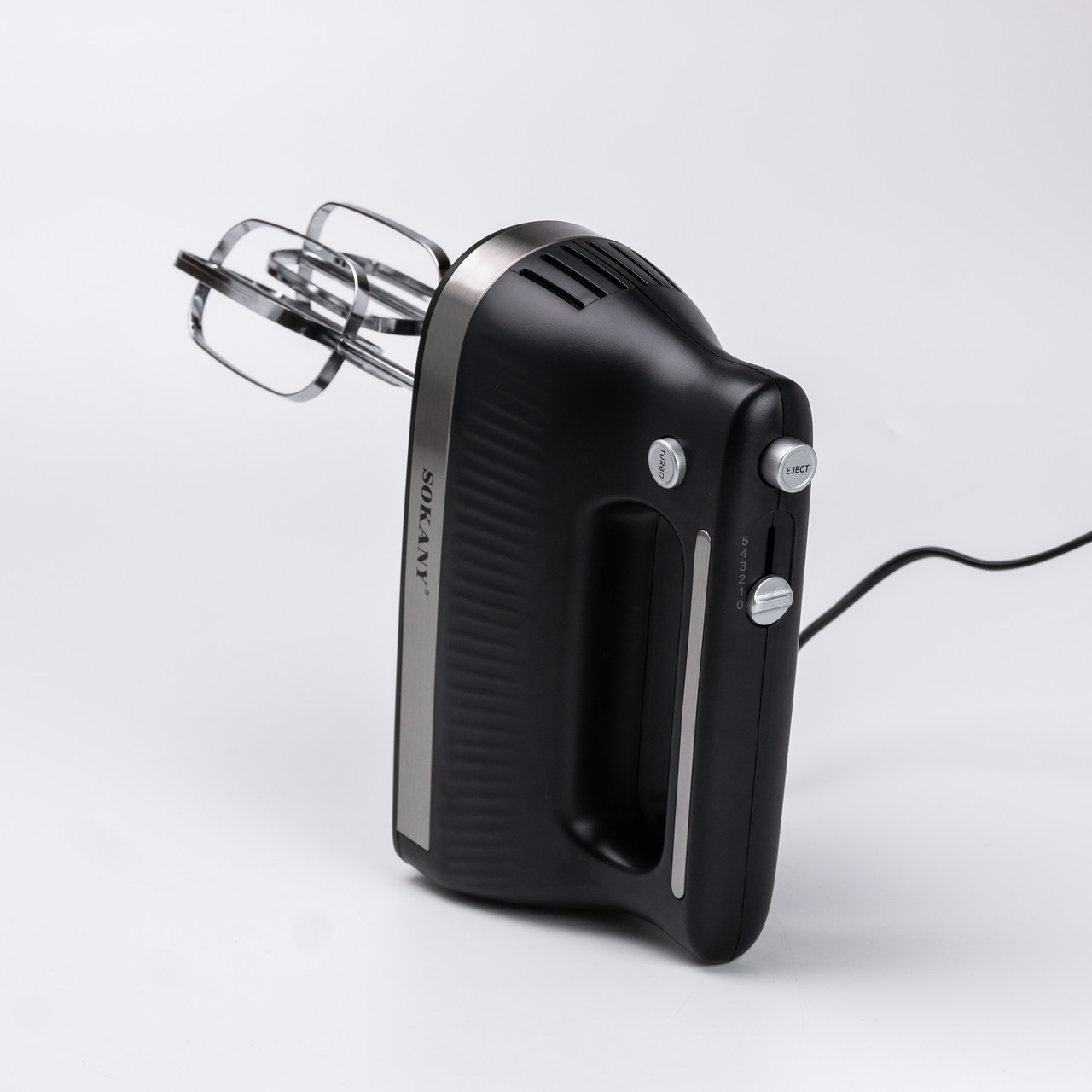 Міксер ручний з 2 насадками Sokany SK-6632 300 Вт чорний