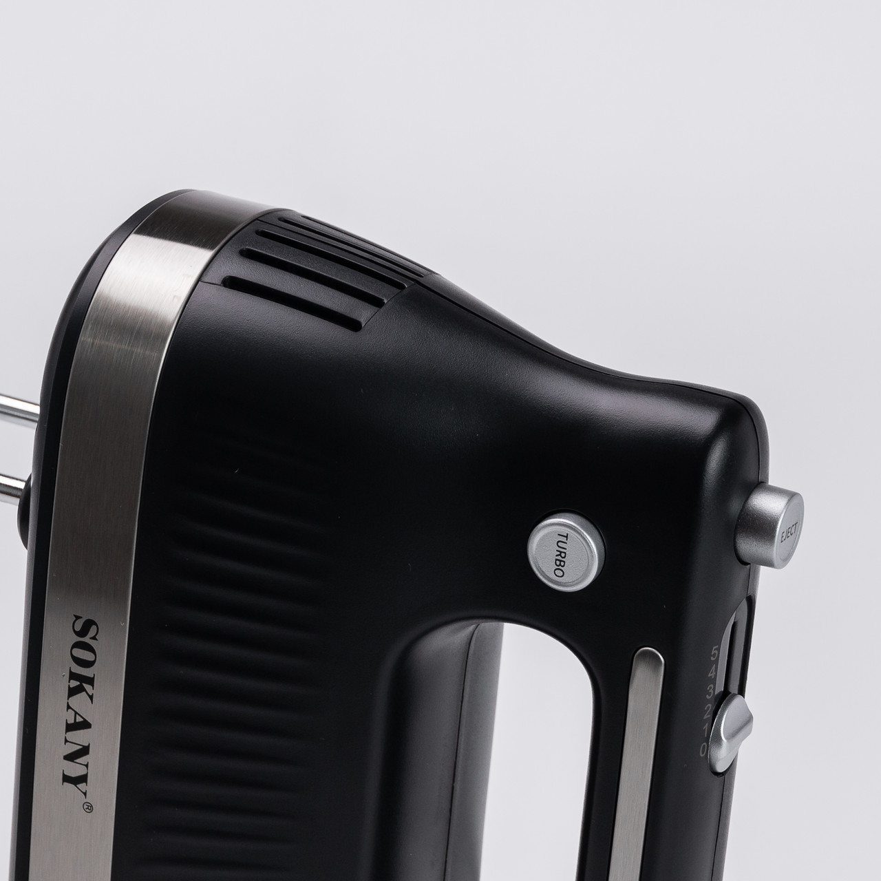 Міксер ручний з 2 насадками Sokany SK-6632 300 Вт чорний