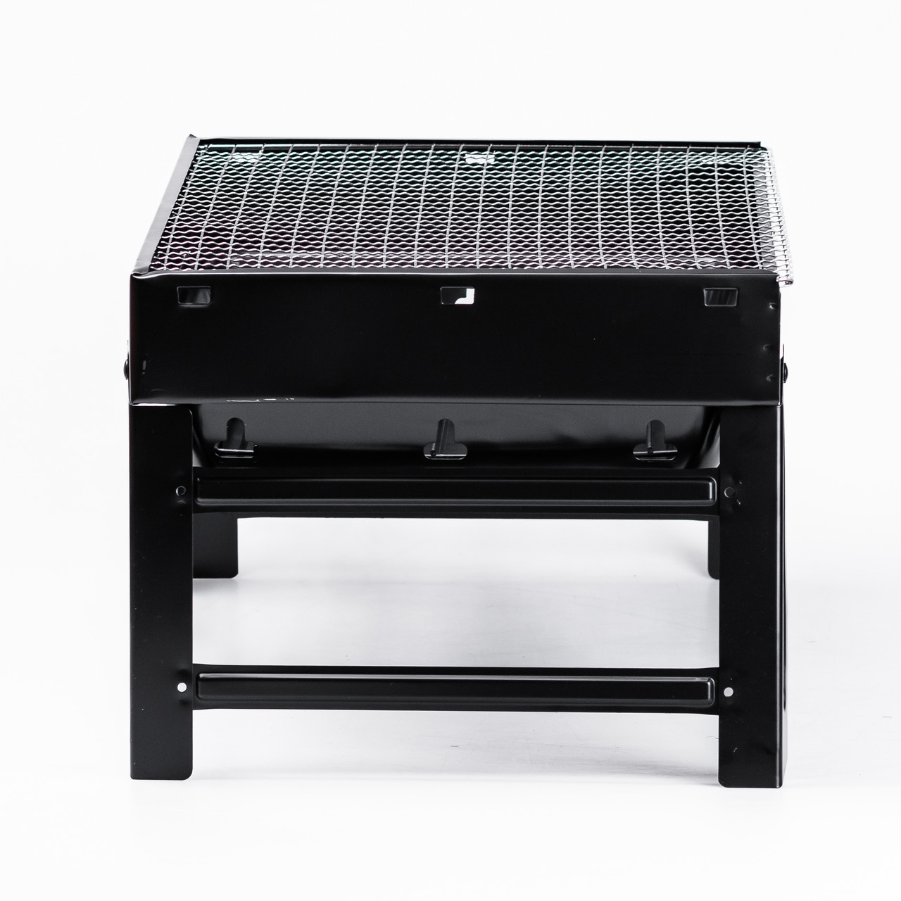 Мангал переносний складаний з решіткою 43×30×23.5 см