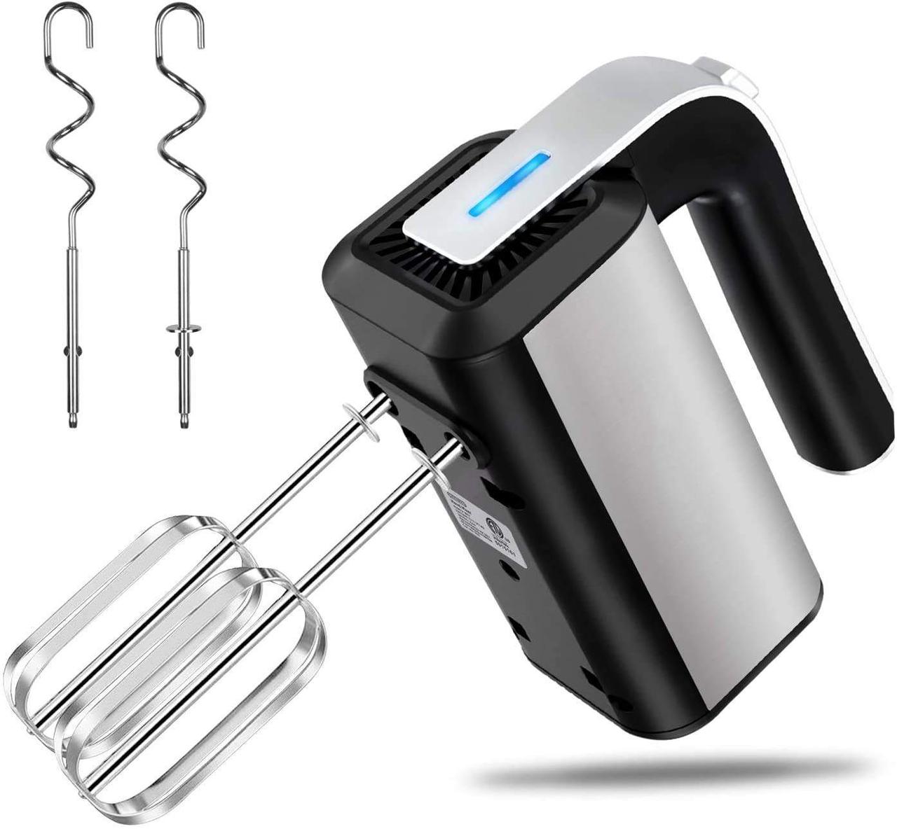 Ручний міксер Socany 800 Вт з 2 насадками для збивання та 2 для замішування тіста