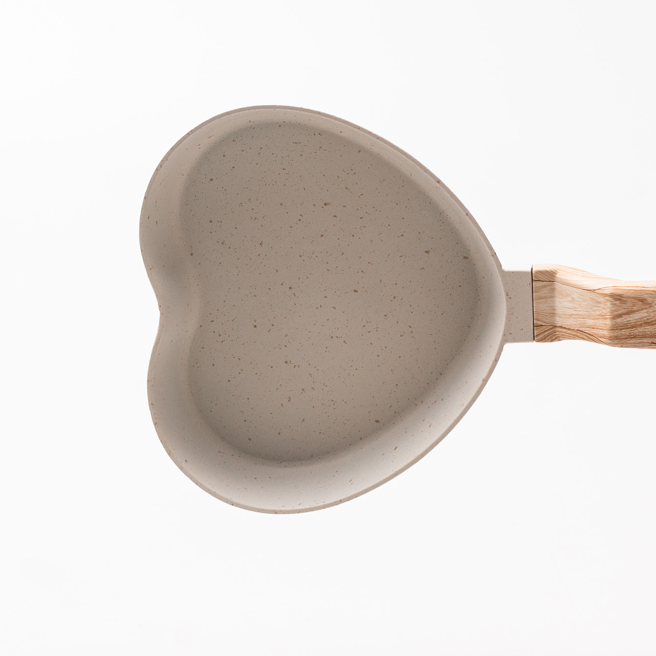 Сковорідка для омлету з антипригарним покриттям 16*13*5,3 см бежева