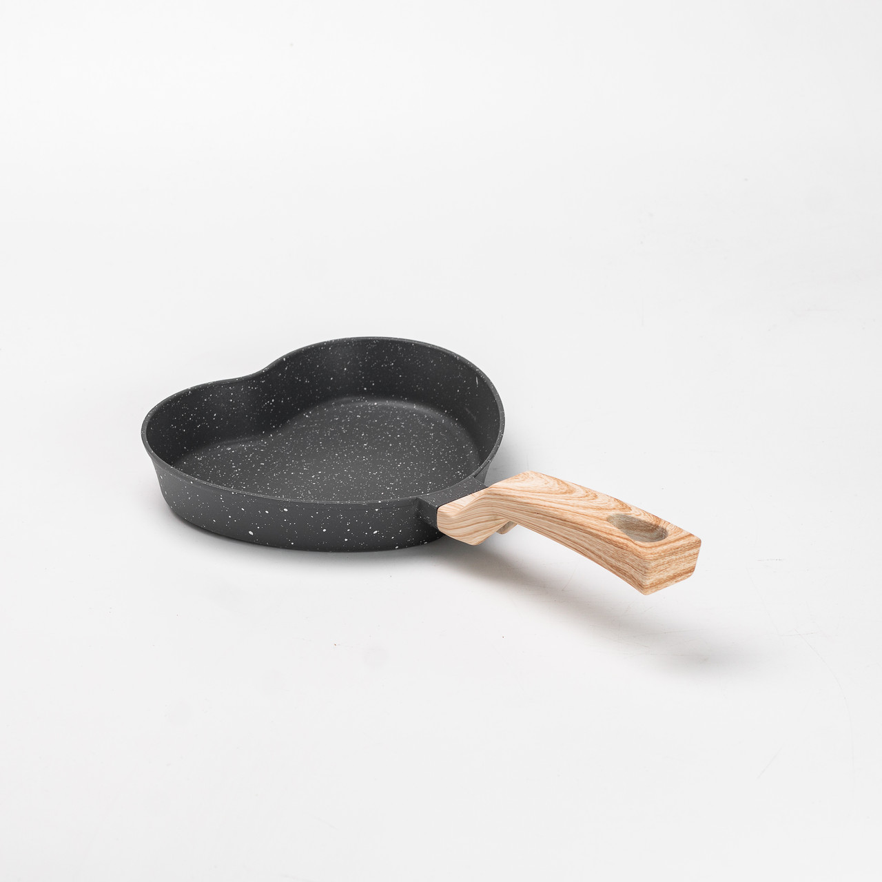 Сковорідка для омлету з антипригарним покриттям 16*13*5,3 см сіра