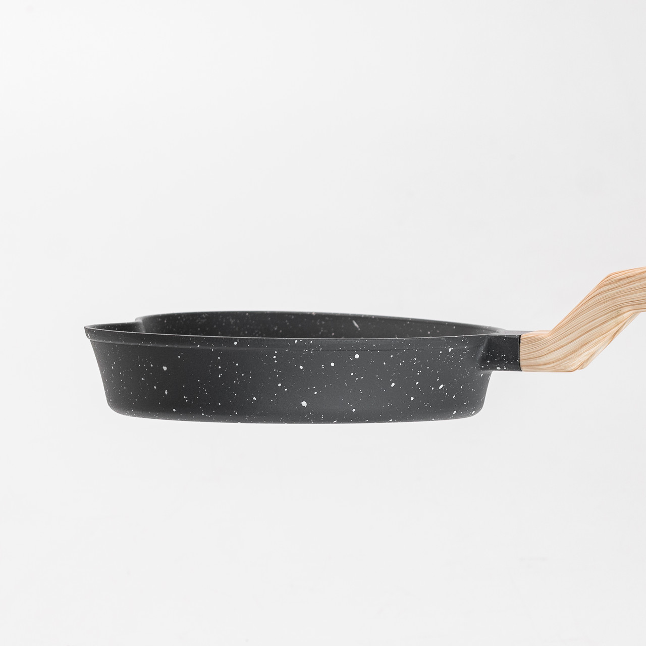 Сковорідка для омлету з антипригарним покриттям 16*13*5,3 см сіра