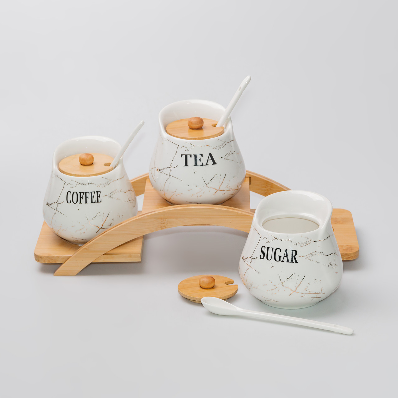 Набір банок для чаю та кави об'ємом 500 мл