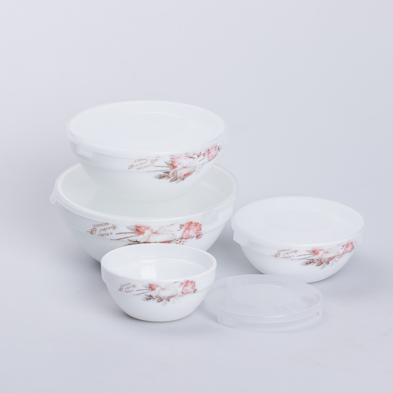 Набір керамічний харчових контейнерів 4 шт 0,25/0,35/0,6/1,1л