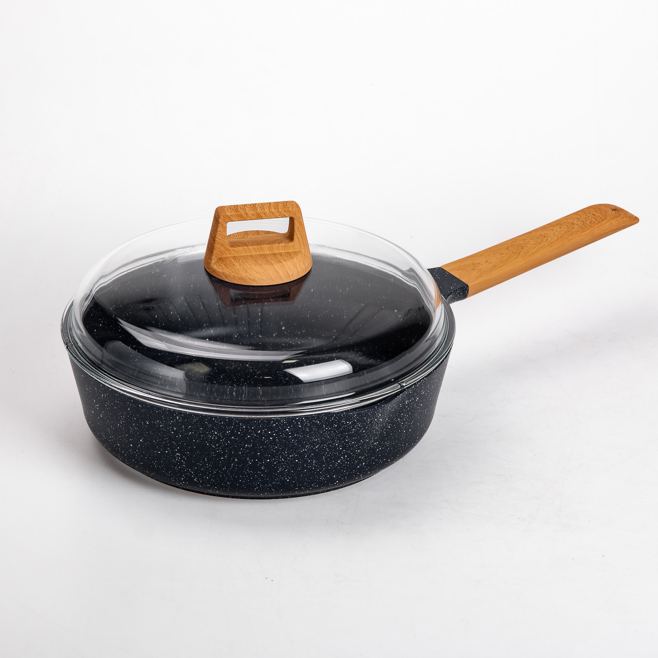 Набір посуду MGC 2 каструлі, 2 сковороди, сотейник, пароварка, ополоник, лопатка, фартух