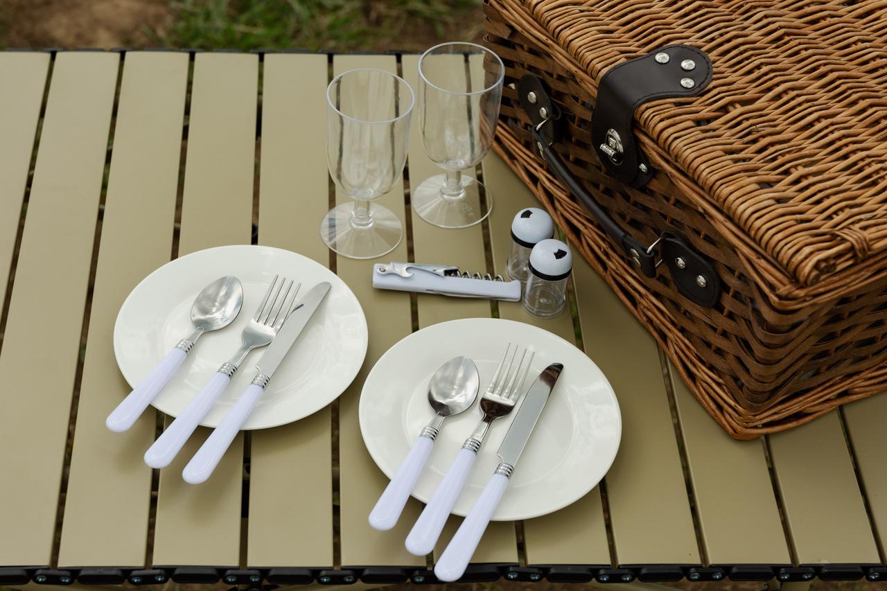 Кошик для пікніка на 2 персони 38 x 26 x 18 см