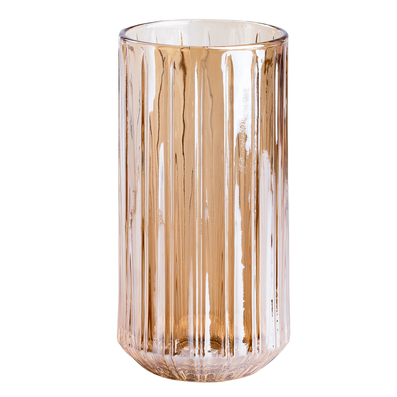 Набір склянок 6 штук по 380 мл скляний коричневий