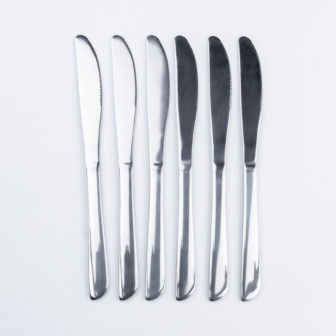 Набір столових ножів 6 шт гальванічне покриття