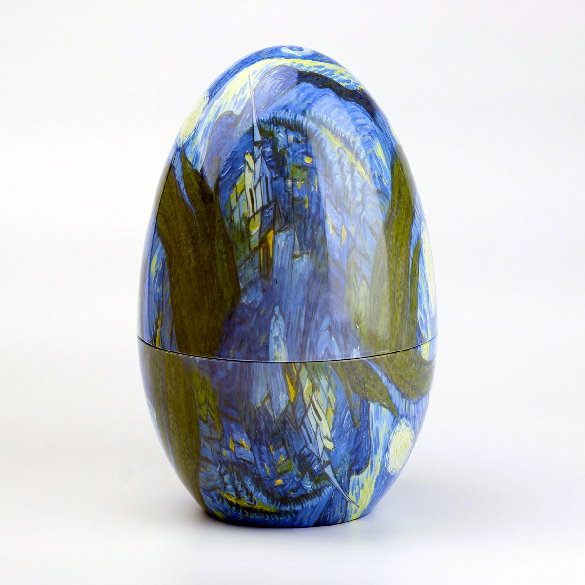 Набір столових приладів на 6 персон із нержавіючої сталі 24 штуки з підставкою "Яйце"