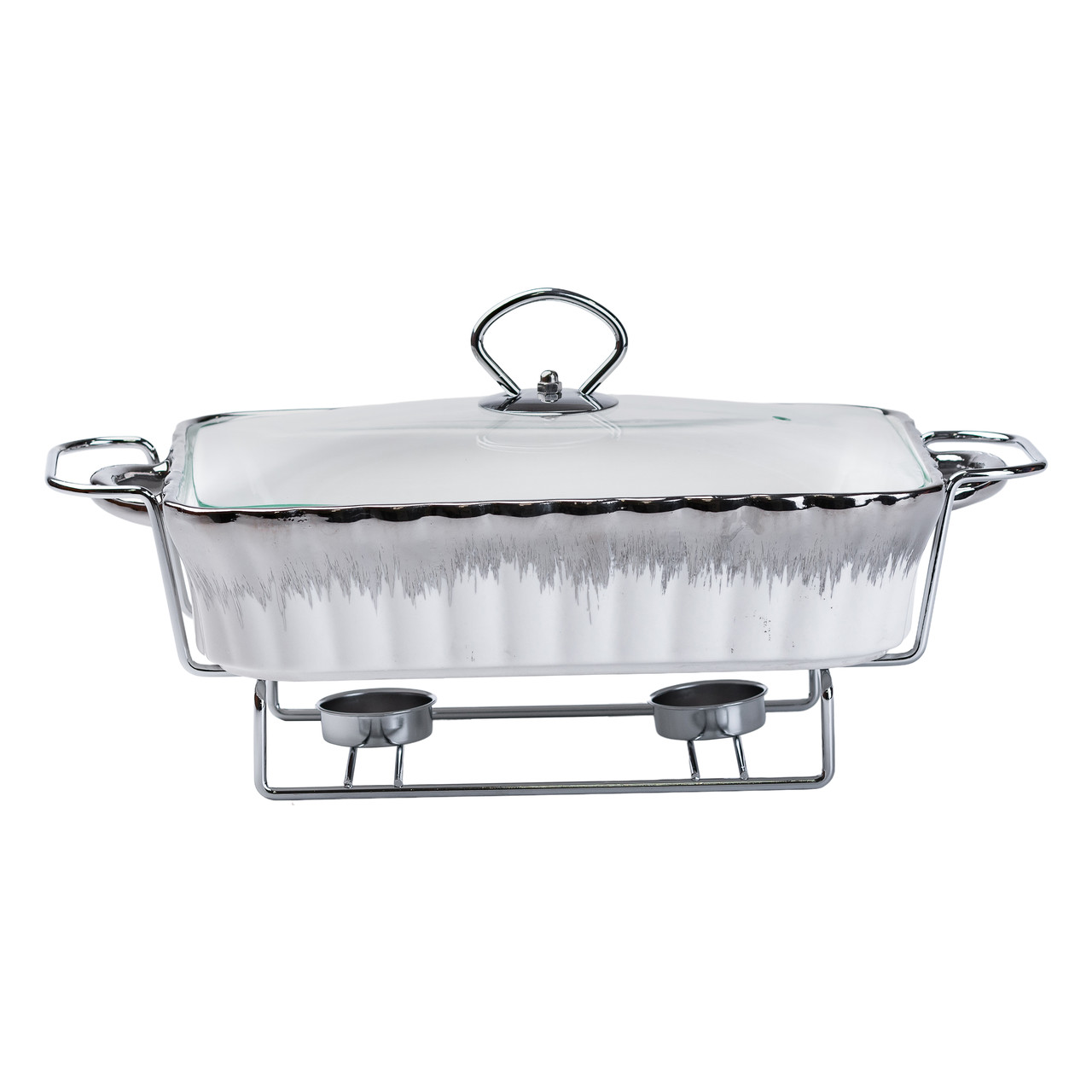 Марміт 1,5 л прямокутний керамічний марміт з підігрівом