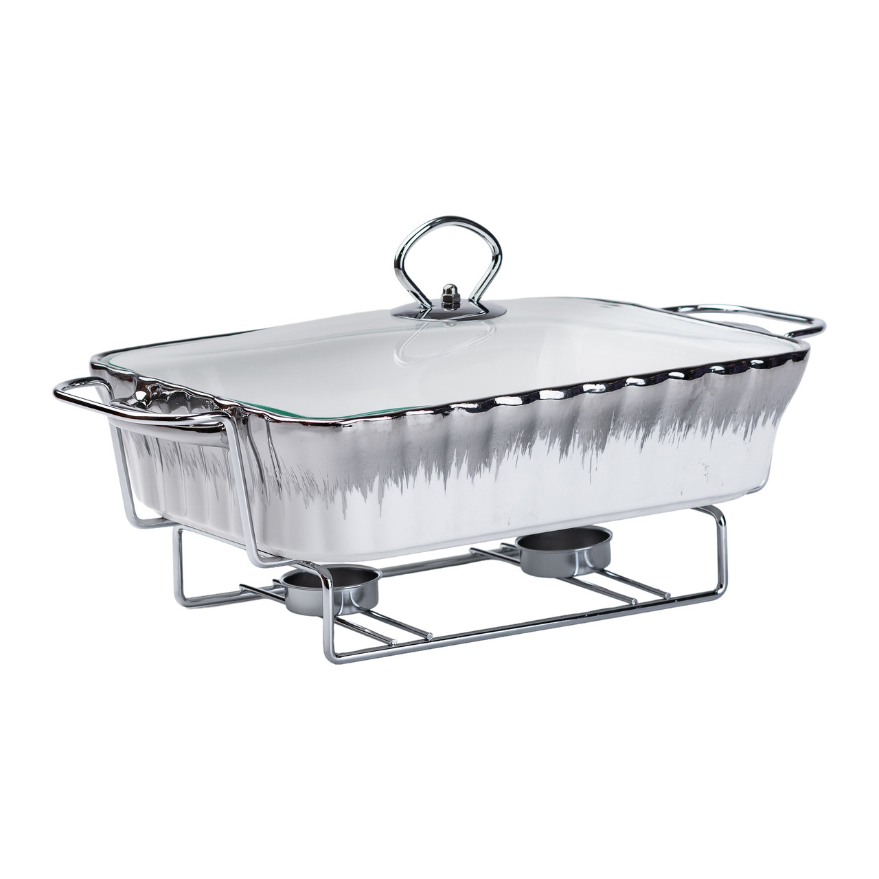 Марміт 1,5 л прямокутний керамічний марміт з підігрівом