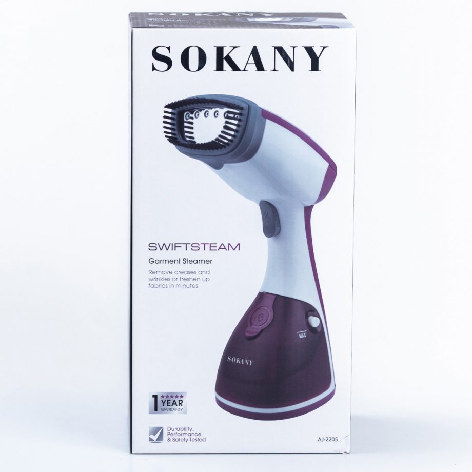 Відпарювач ручний Sokany Aj-2205BL 1200W 1200W темно-синій