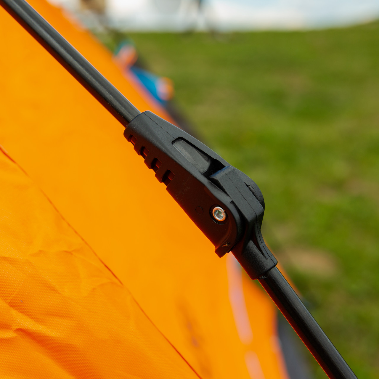 Намет автоматичний двомісний 200*230*130 см водонепроникний помаранчева