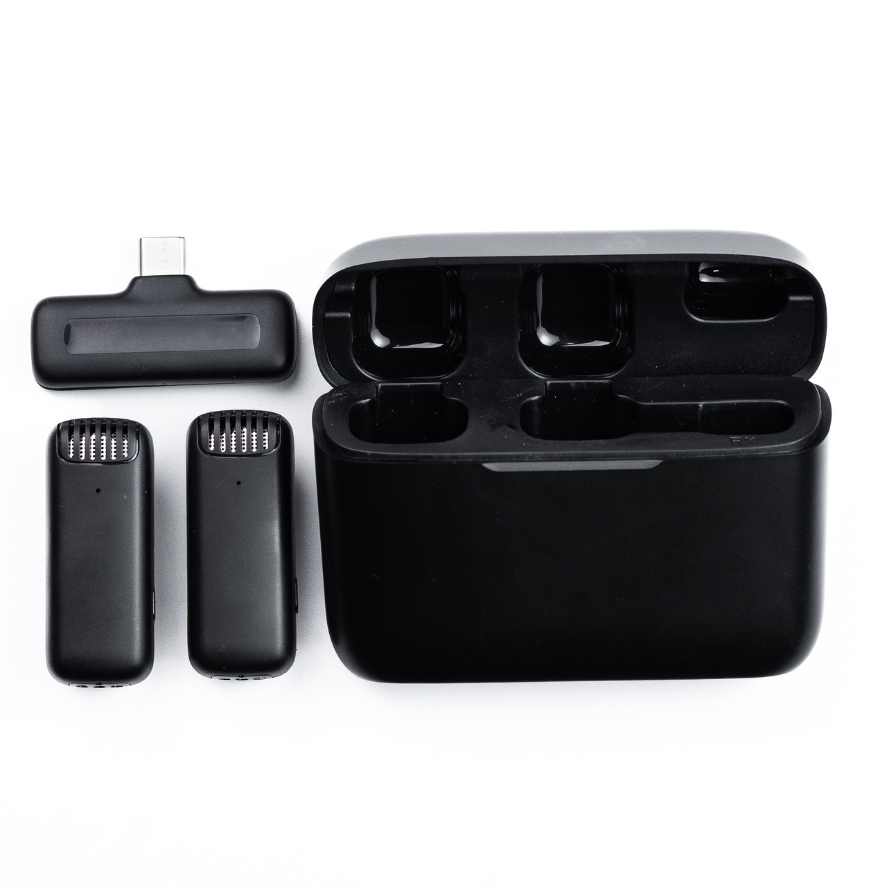 Петлічка для телефону бездротова набір 2 шт блютуз мікрофон петличний з шумом придушення