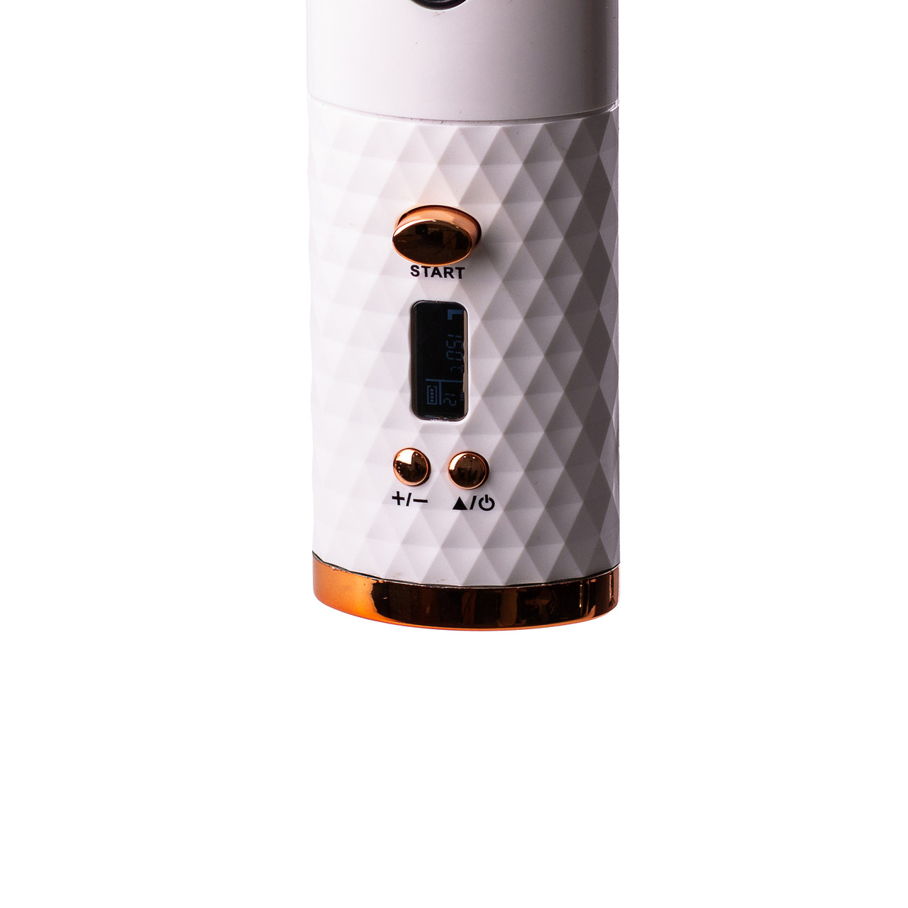 Стайлер для волосся автоматичний бездротовий 6 режимів Білий