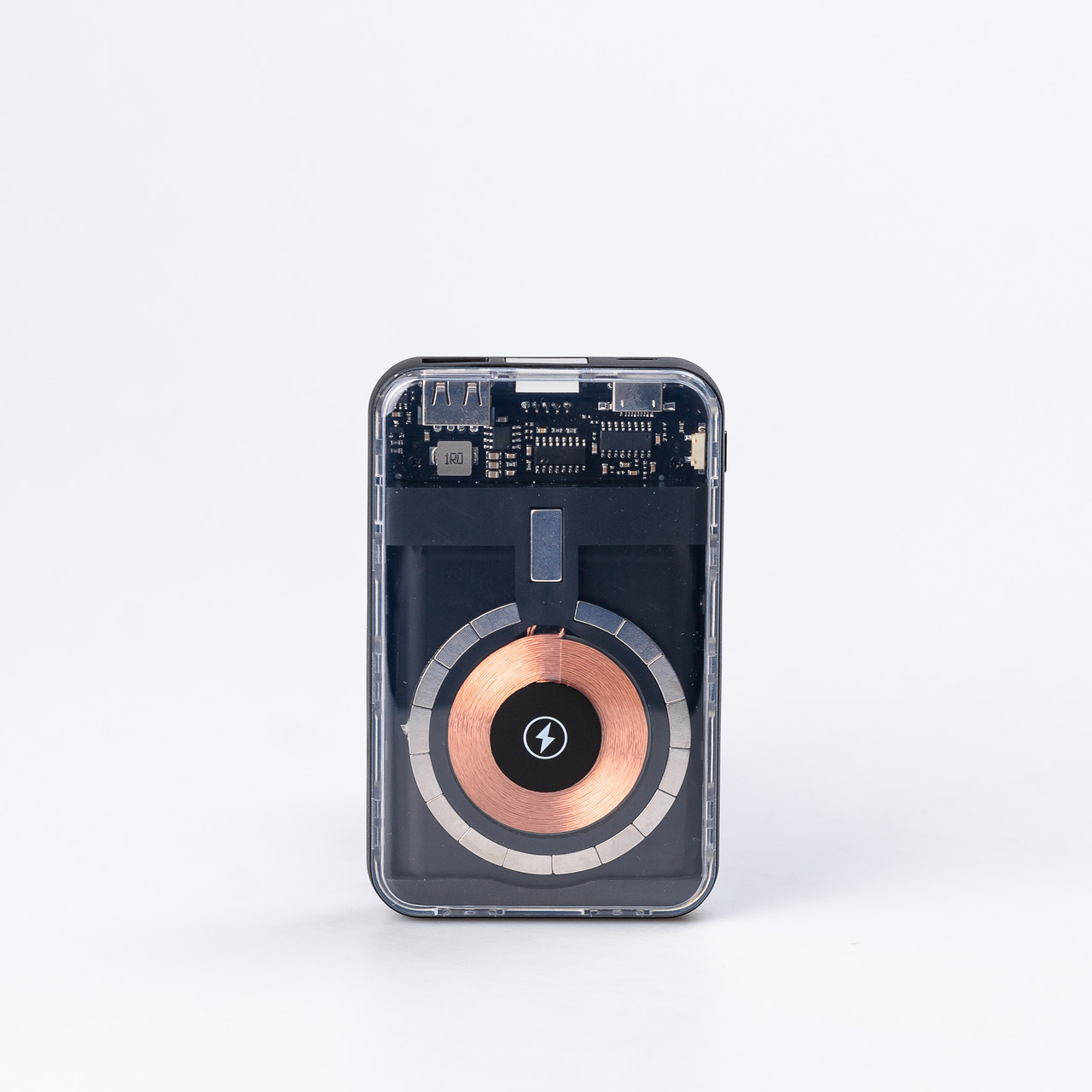 Повербанк з бездротовою зарядкою 10000mah 3 шнури в комплекті