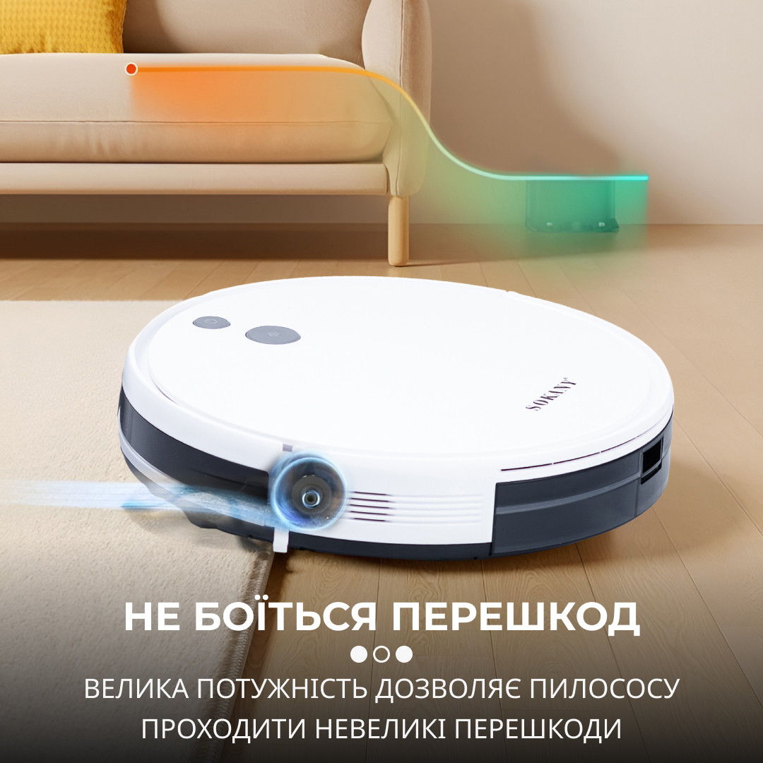 Робот-пилосос Sokany SK13016W Білий