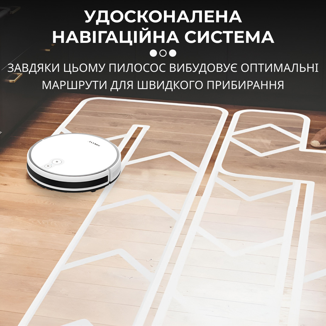 Робот-пилосос Sokany SK13016W Білий