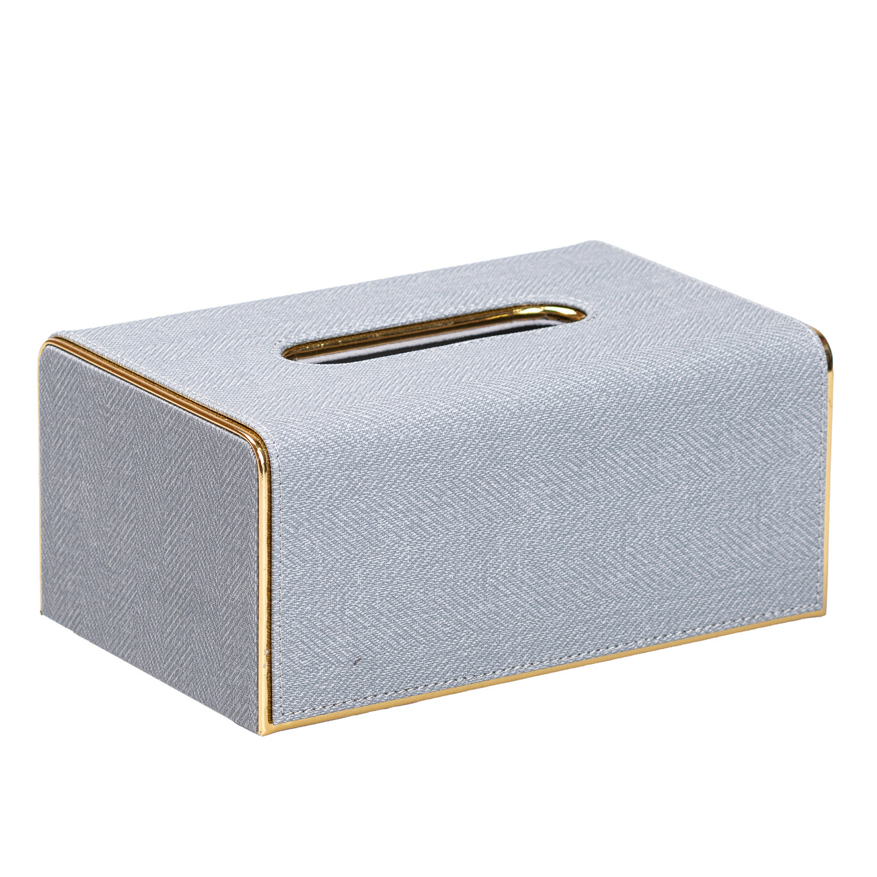 Серветниця на стіл текстильна21 х 13.5 х 9 см Сірий