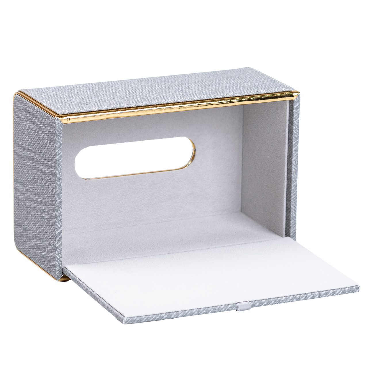 Серветниця на стіл текстильна21 х 13.5 х 9 см Сірий