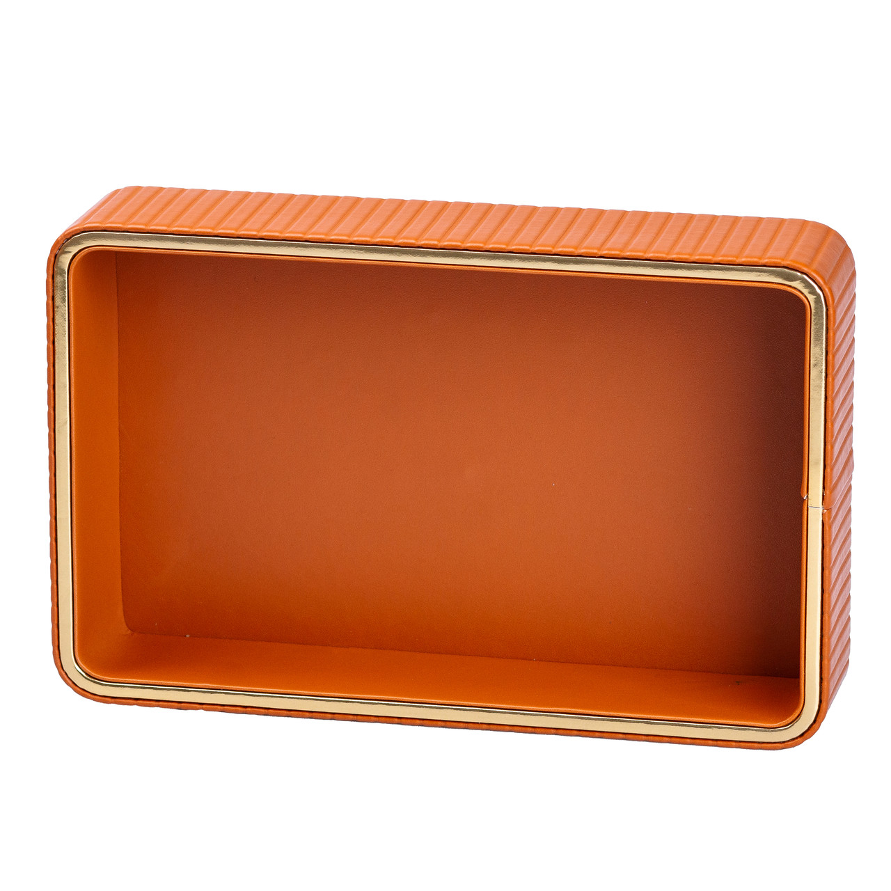 Серветниця на стіл з еко-шкіри 25 х 15.5 х 5 см Коричневий