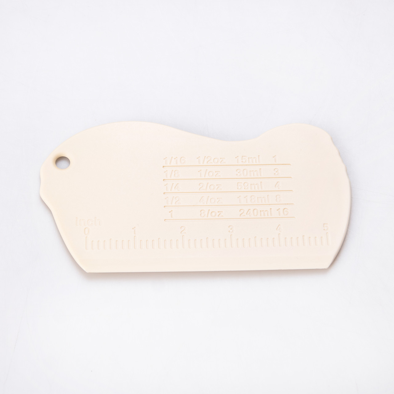 Силіконовий килимок зі качалкою для розкочування прямокутного тіста Бежевий