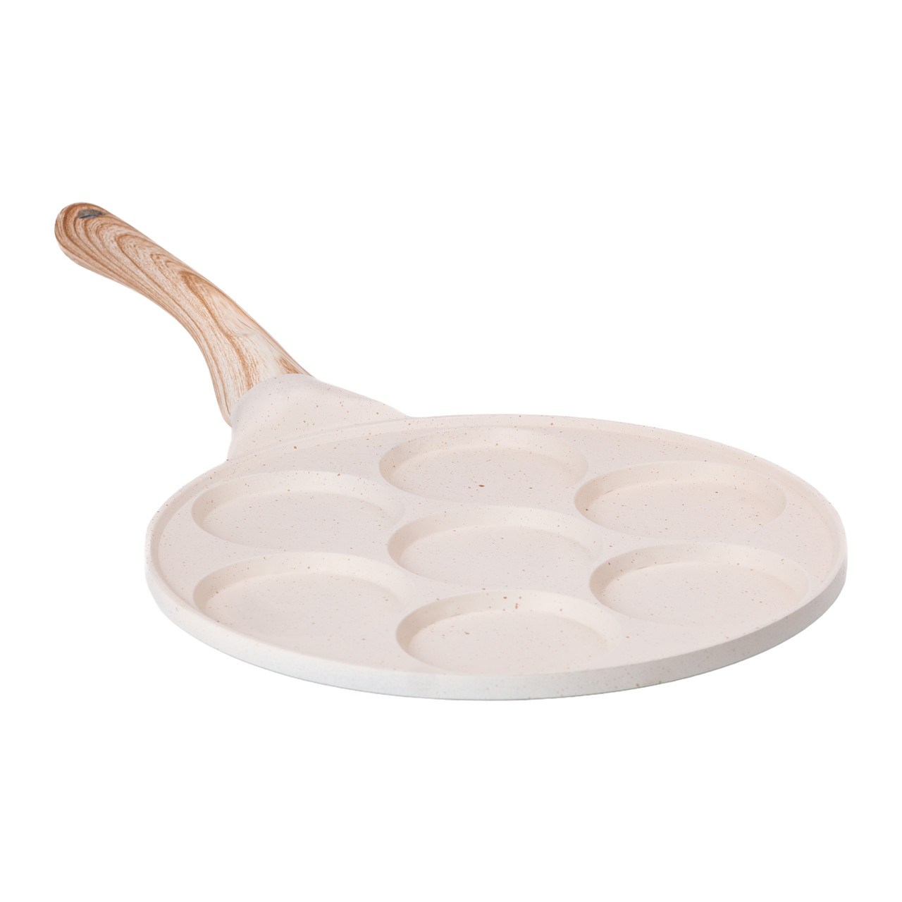 Алюмінієва сковорода з антипригарним покриттям, діаметр 26 см, з бакелітовою ручкою, для газових та електроплит