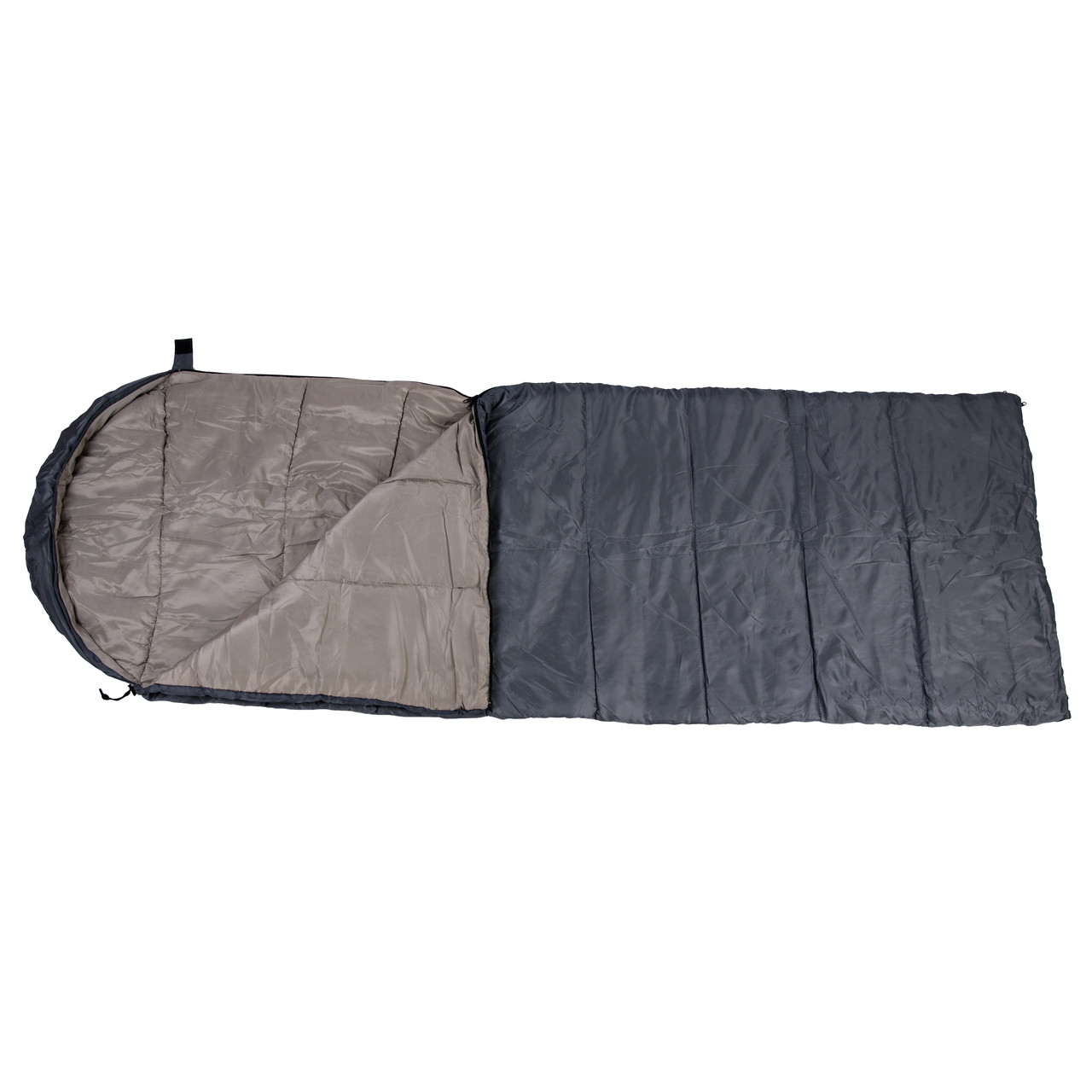 Спальний мішок водонепроникний з капюшоном, сірий