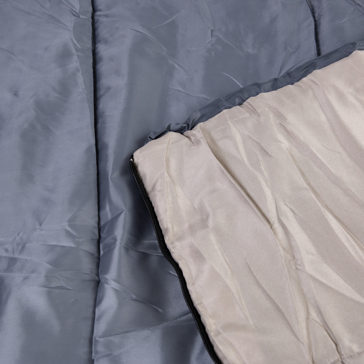 Спальний мішок водонепроникний з капюшоном, сірий