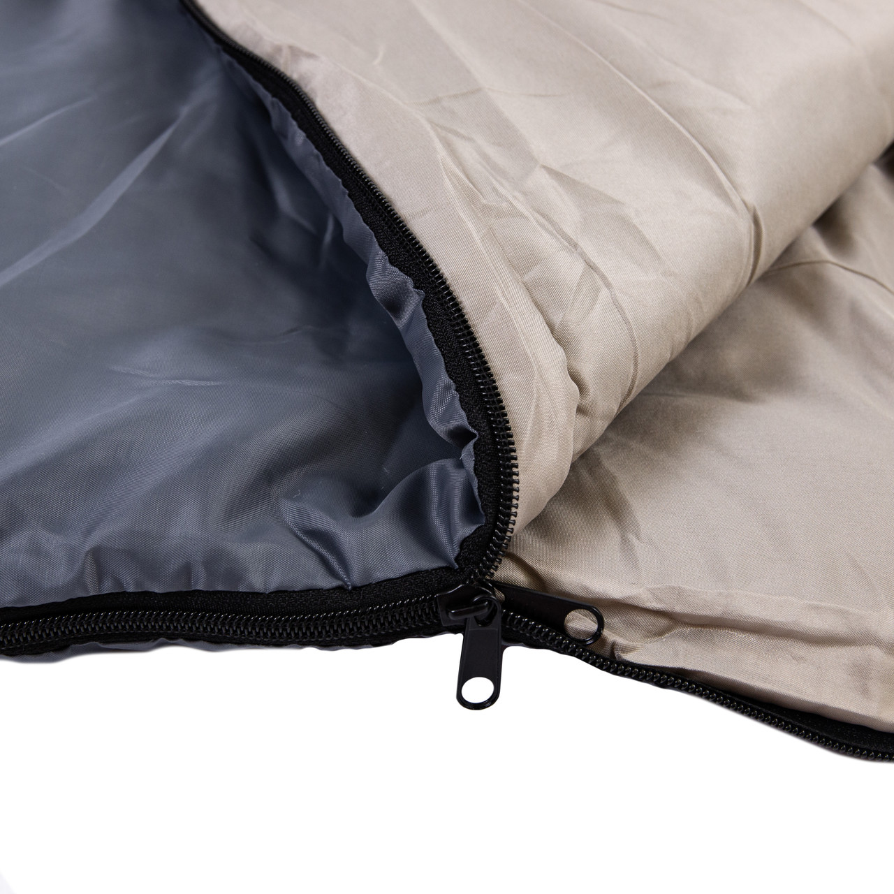 Спальний мішок водонепроникний з капюшоном, сірий