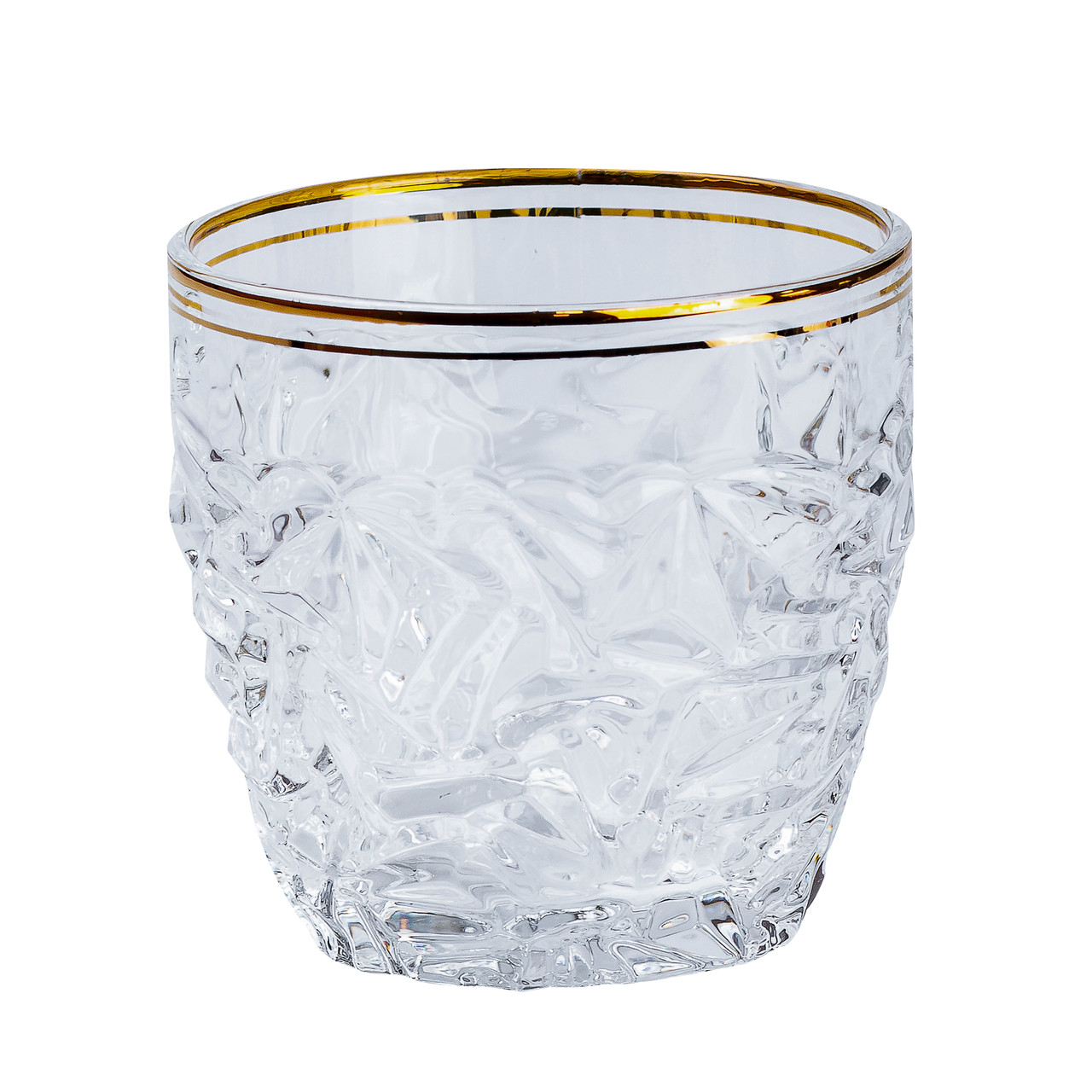 Набір склянок із 6 штук по 300 мл скляний прозорий