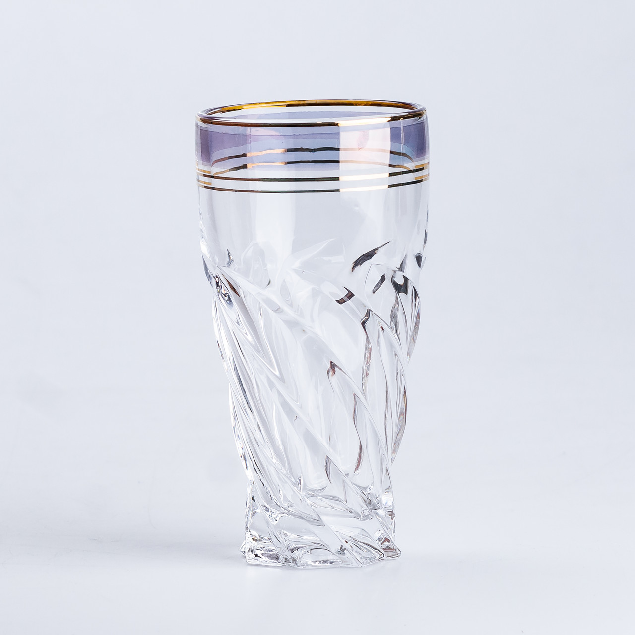 Скляні стакани набір із 6 штук по 250 мл синій