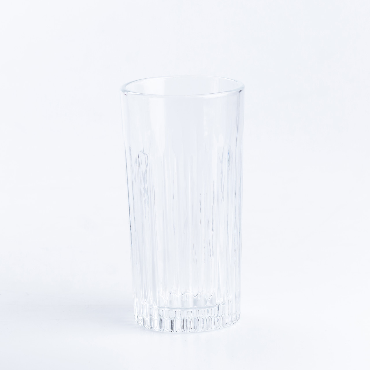 Набір склянок скляних із 6 штук по 360 мл прозорий