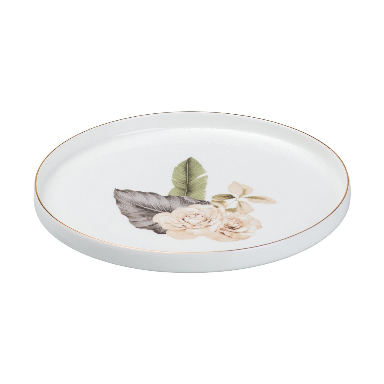 Столовий сервіз на 6 персон керамічний рожевий