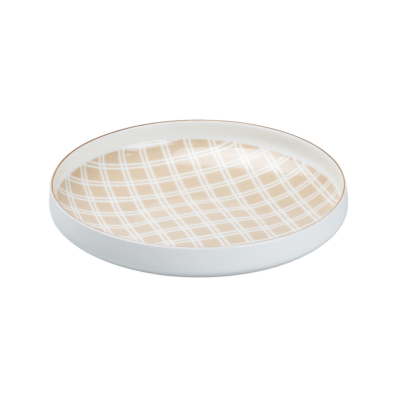 Столовий сервіз на 6 персон керамічний рожевий