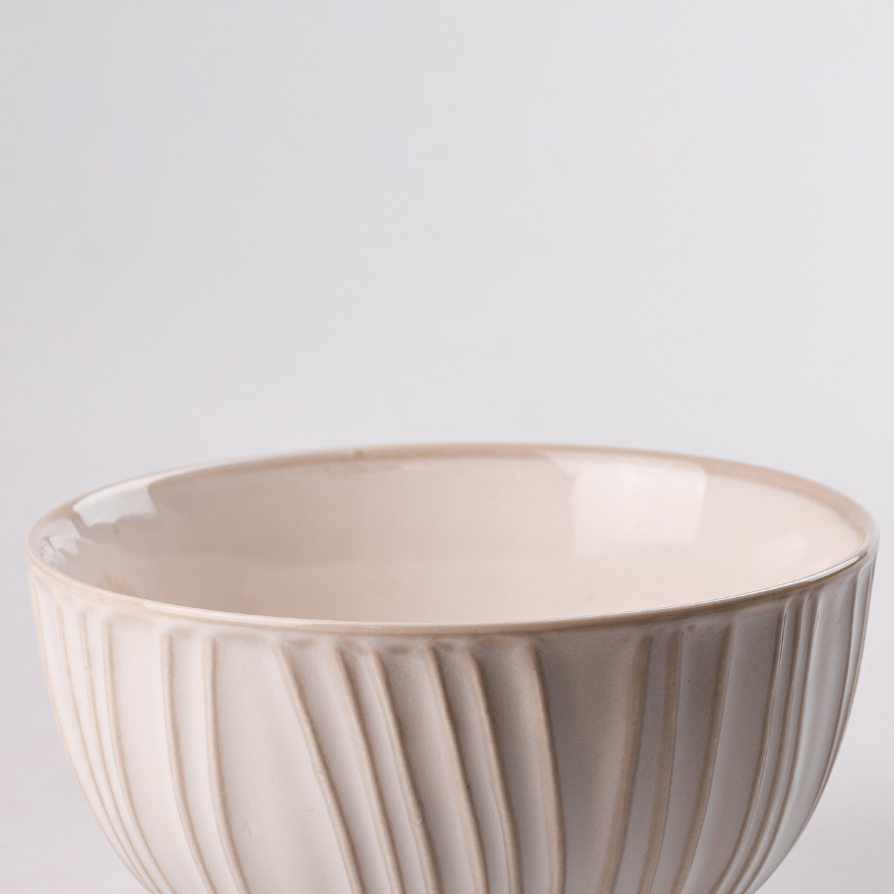 Тарілка глибока кругла з порцеляни 15 см