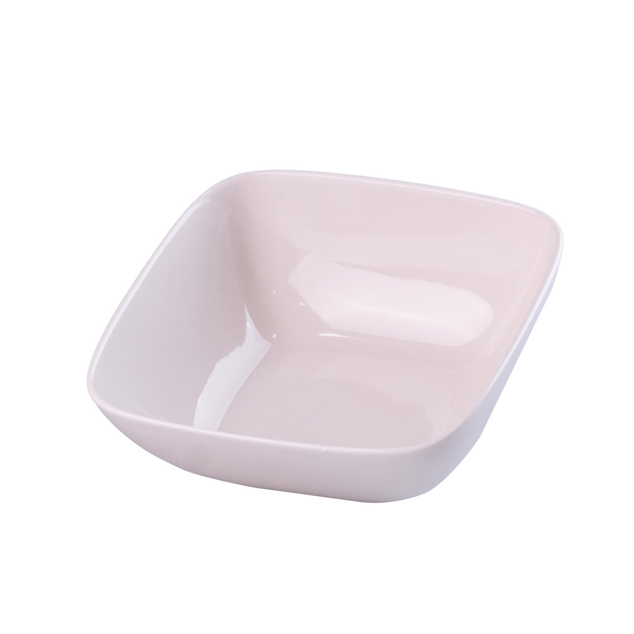 Тарілка глибока квадратна з порцеляни 15х15 см 500 мл