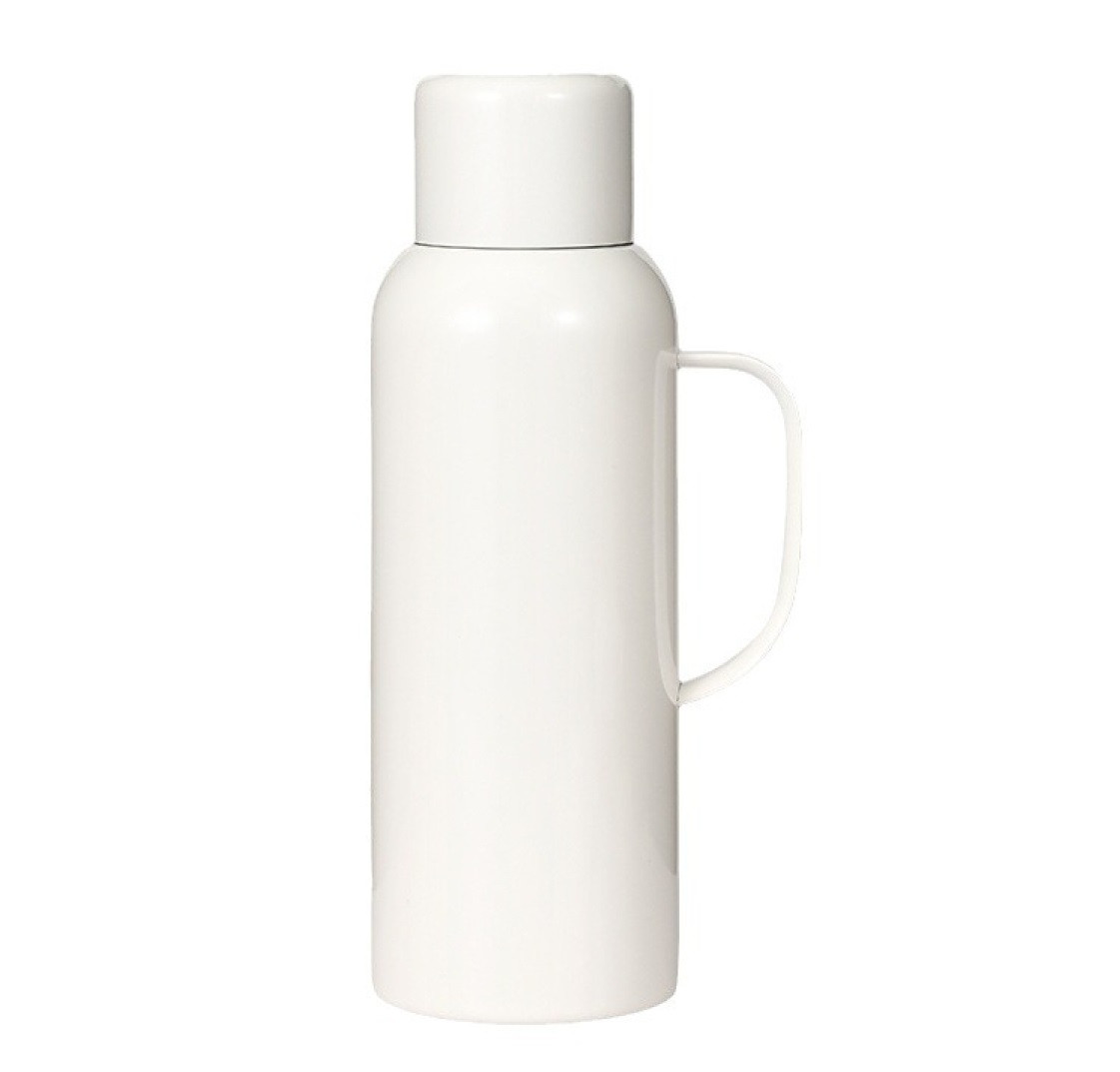 Термос Vacuum з датчиком температури на 820 мл білий