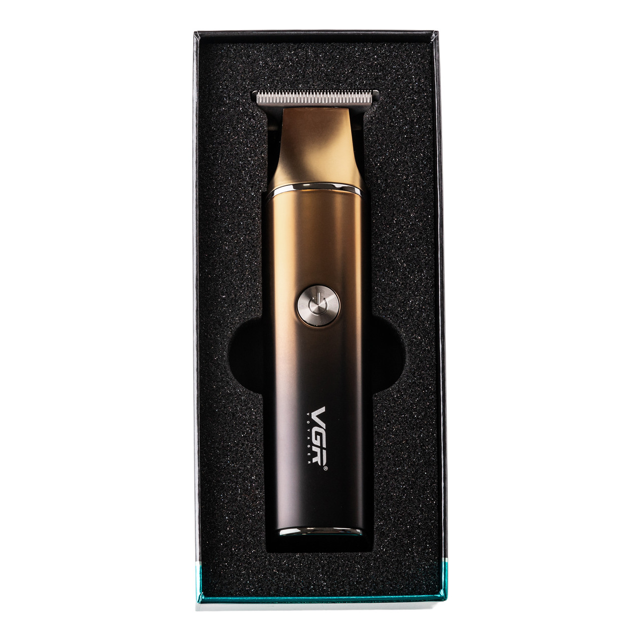 Тример для стрижки VGR V-986 з насадками та USB, золото