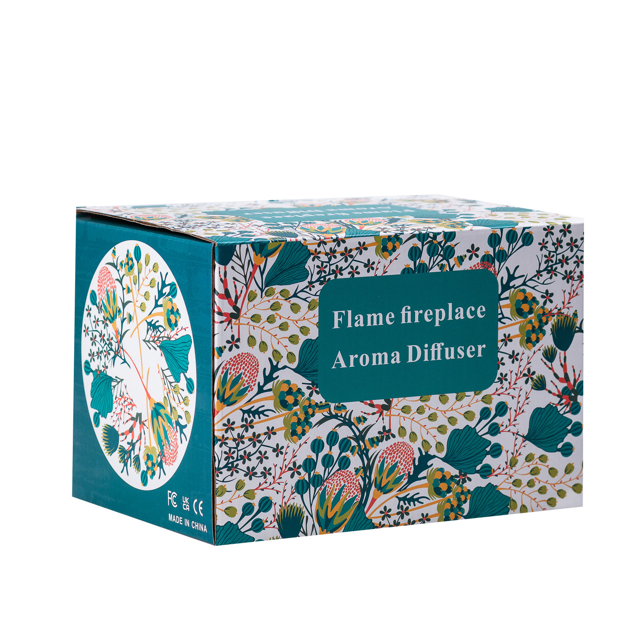 Зволожувач повітря Камін 300 мл Коричневий