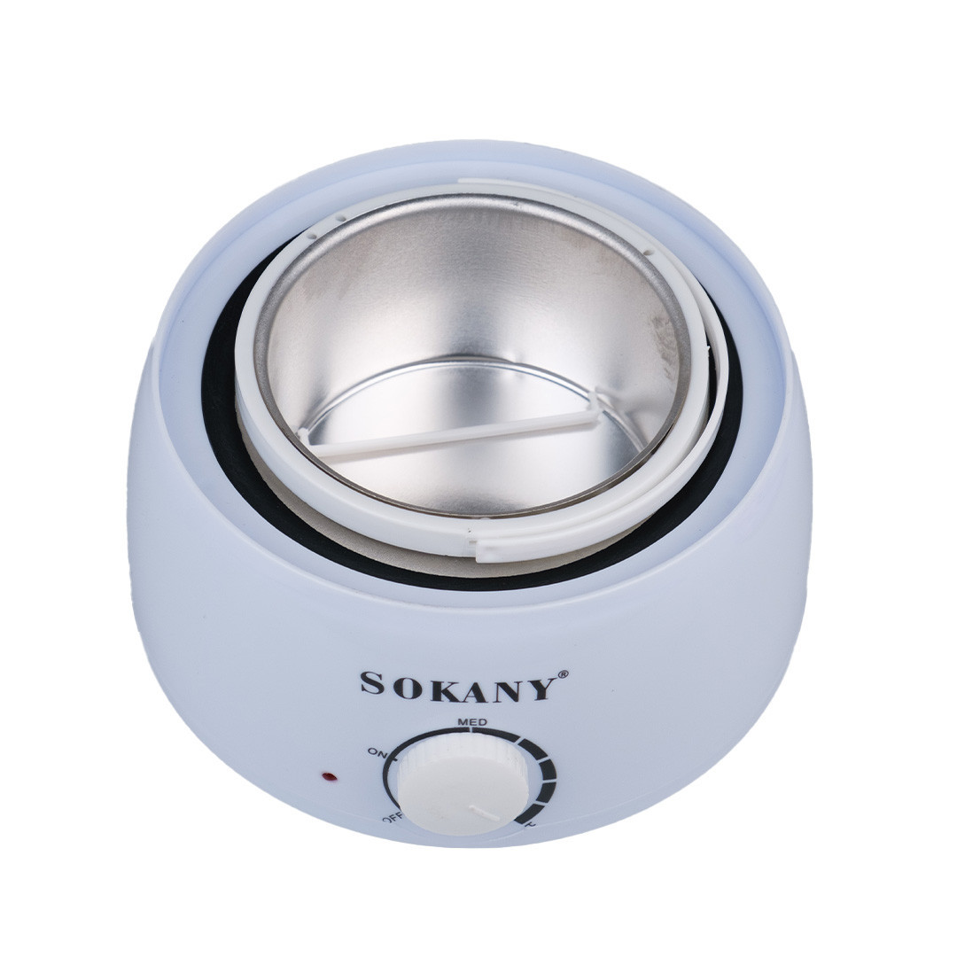 Воскоплав SOKANY SK-117 баночний з терморегулятором 500 мл білий