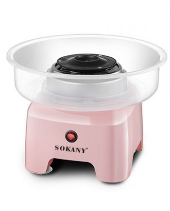 Машинка для приготування солодкої вати Sokany 500 Вт з тефлоновим покриттям