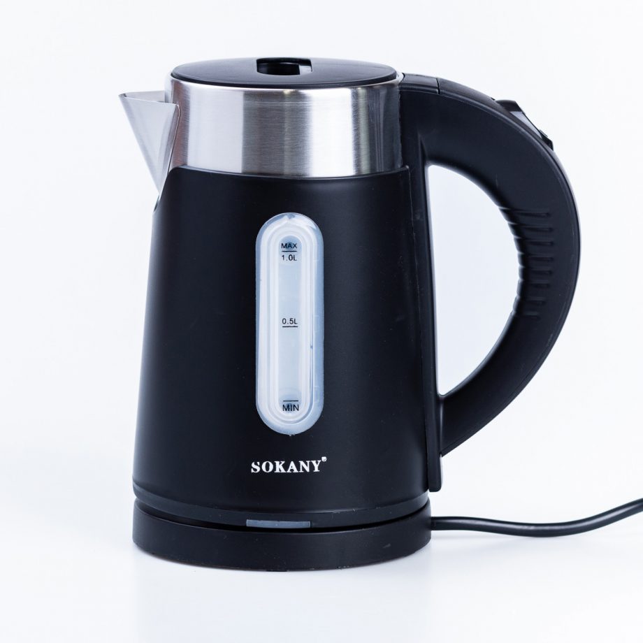 Електрочайник Sokany SK-0808 1200W Black